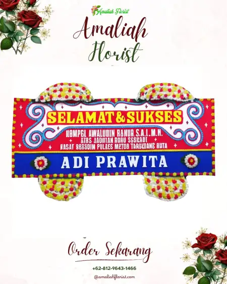 Papan Bunga Ucapan Selamat Mojodadi